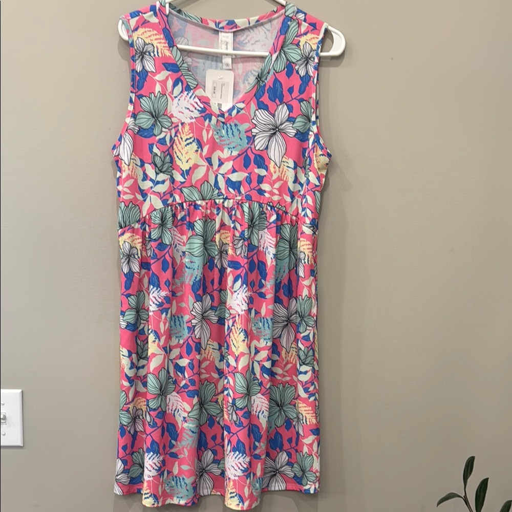 Honey me Floral Sleeveless Dress